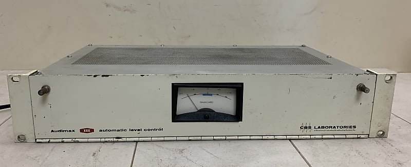 CBS Laboratories Audimax III A legendary broadcast automatic