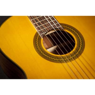 Takamine GC1CE Nylon String Acoustic Electric Guitar - Natural image 5