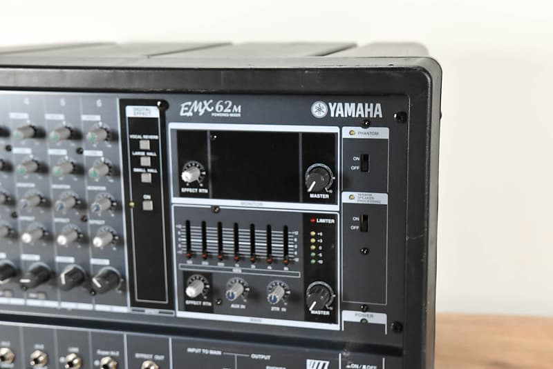 Yamaha EMX62M 6-Channel Powered Mixer CG005UR | Reverb