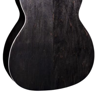 Rathbone No.2 R2SMPBK OM Black Acoustic Guitar image 2