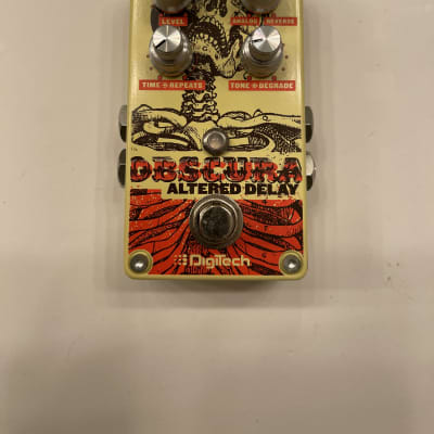 Digitech Obscura Altered Delay Echo Digital Stereo Guitar Effect Pedal for sale