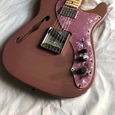RARE Fender Telecaster Thinline 1971 Custom Color Lilac Lavender image 8