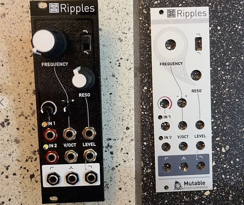 Mutable Instruments Ripples V2 W 2 Panels Reverb