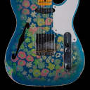 Fender Custom Shop LTD Double Esquire Custom Relic Aged Blue Flower (931)