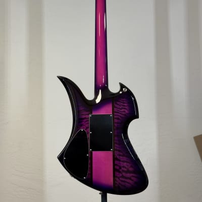 B.C. Rich Custom Shop Mockingbird SL 2025 - Purple Burst image 3