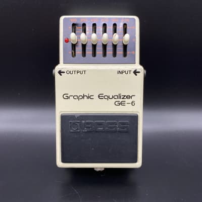 BOSS  Graphic Equalizer  GE-6　ヴィンテージ Boss GE-6 Graphic Equalizer | Reverb