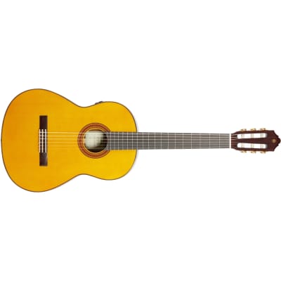 Yamaha CG-TA TransAcoustic Classical Acoustic-Electric Guitar w/ Onboard Chorus and Reverb - Natural Gloss image 3