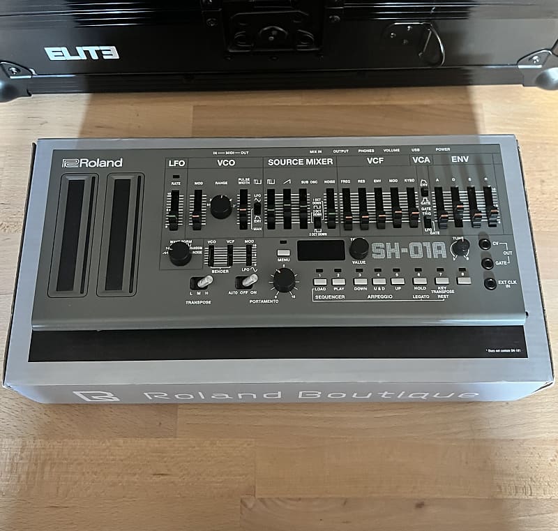 Roland SH-01A Boutique Series Monophonic Synthesizer Module 2017 - Present - Gray image 1