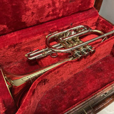 Holton c501 al hirt special cornet (trumpet) 1960s - brass image 2