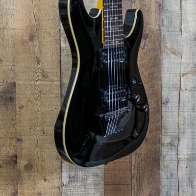 Schecter Omen 7 Electric Guitar - Black image 4