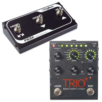 Digitech FS3X & TRIO+ バンドクリエイター・ルーパー Amazon.com: DigiTech Trio+ Band Creator + Looper w/ FS3X