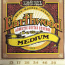 Ernie Ball 2002 Earthwood Medium 80/20 Bronze Acoustic Strings, .013 - .056