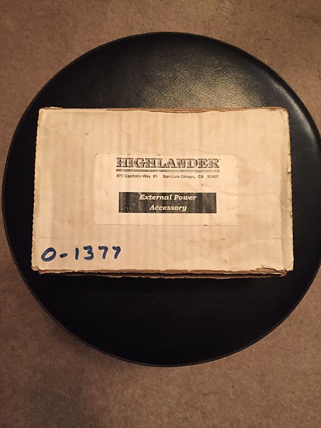 Highlander IP-1X Resonator Pickup with External Power Box