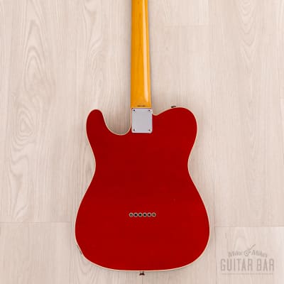 1990 Fender Telecaster Custom '62 Vintage Reissue TL62B-650 Candy Apple Red Near-Mint, Japan MIJ Fujigen image 3