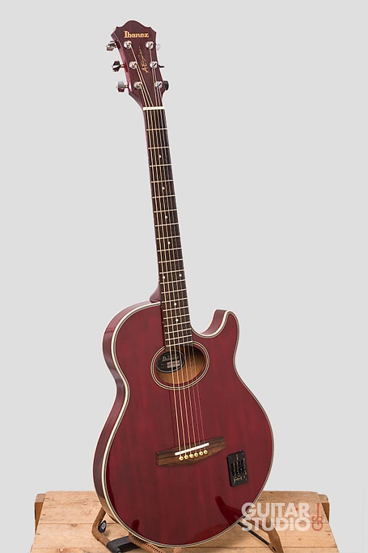 Ibanez AE500 1990 Cherry Red | Reverb