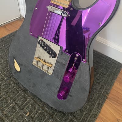 Prince Fender Telecaster 1994 - Black relic custom image 1
