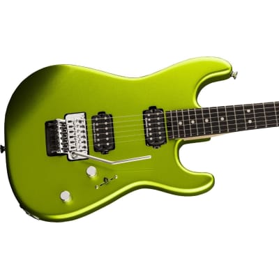 Charvel PRO-MOD SD1 HH FR E Electric Guitar (Lime Green Metallic) (DEC23) image 8