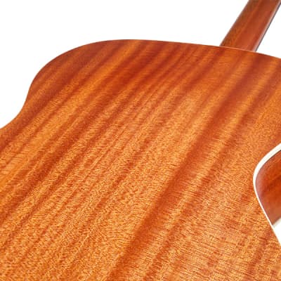 Guild OM-240E, Solid Sitka Spruce top, Mahogany B/S, Westerly Collection, Natural image 4