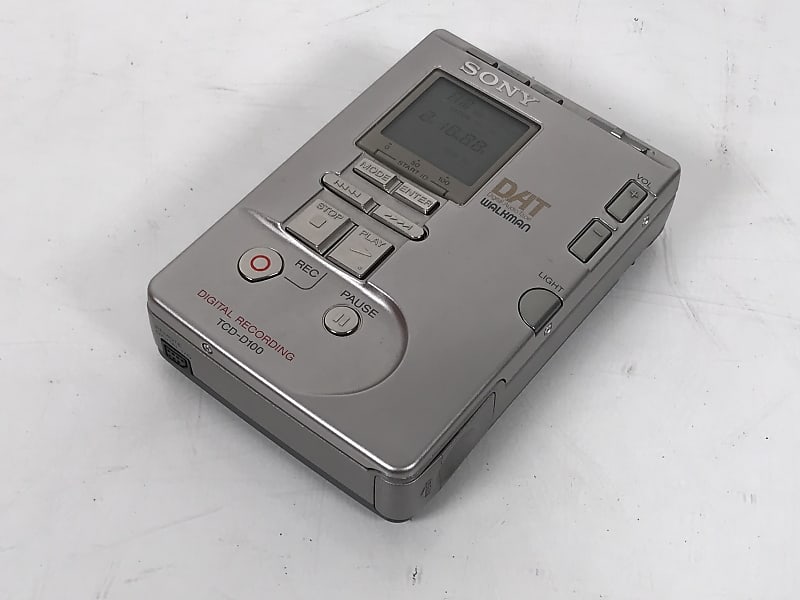 Sony TCD-D100 DAT Walkman & Sony ECM-MS907 Microphone | Reverb