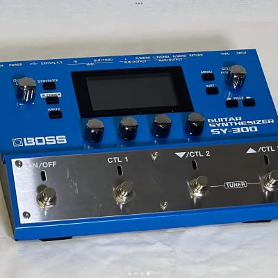 BOSS SY300  SYNTHESIZER AND EFFECTS PROCESSOR image 1