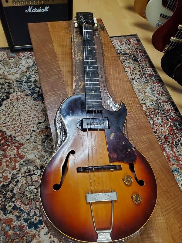 1956 Gibson ES140s Sunburst | Reverb