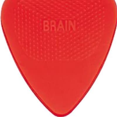 D'Andrea Snarling Dog Brain Nylon Guitar Picks 72 Pack Refill (Red, 0.73mm) image 1