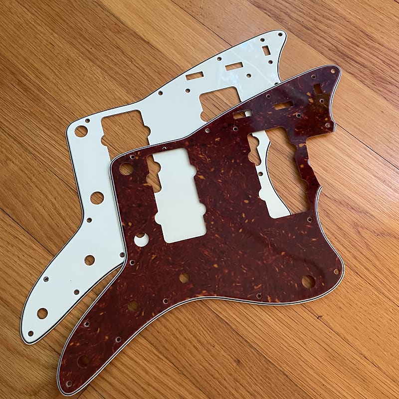 Fender wide bevel Jazzmaster pickguards 19622023 Tortoise Reverb