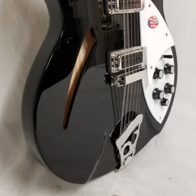 Rickenbacker 330/12 Jetglo 12 String Electric Guitar Thinline semi-acoustic, 24 fret, 2 pickups, (33 image 4