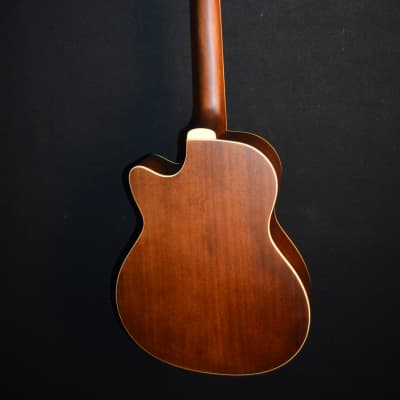 Dean Resonator Cutaway Satin Natural Acoustic Electric Guitar - Brand New B-Stock image 8