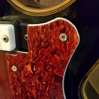 Eko Florentine Vintage Hollow Body Electric Guitar Red Burst Made in Italy c. 1960s image 22