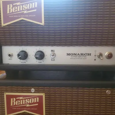 Benson Amps Monarch and Cabinet  2020 Black image 4