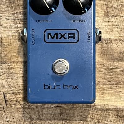 MXR MX-103 Script Blue Box 1975 - 1984