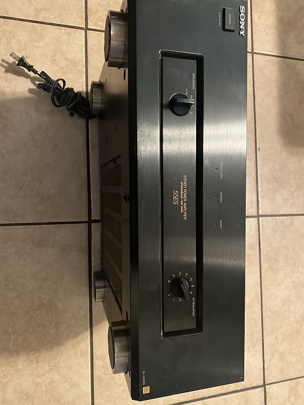 sony power amplifier