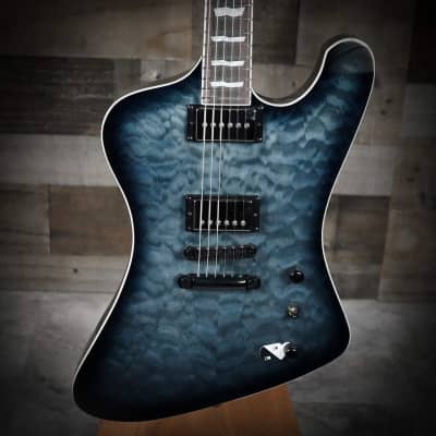 ESP Forest-GT (Original Series) 2007 See-Thru Black | Reverb