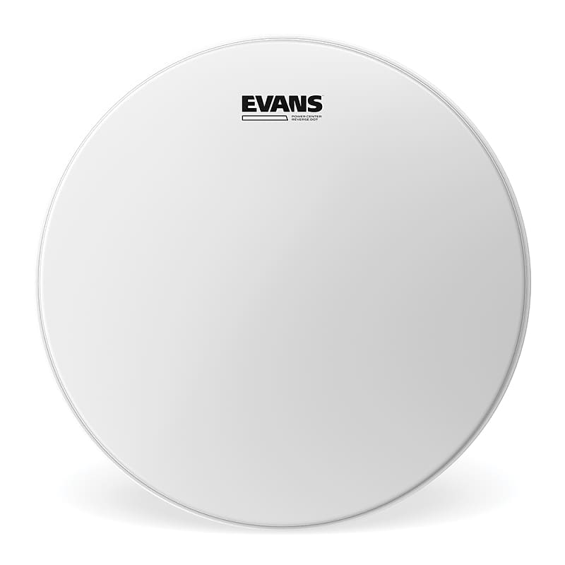 Evans Power Center Reverse Dot Drum Head, 13" image 1