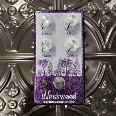 Used Earthquaker Devices Westwood Overdrive - LTD Purple Sparkle for sale