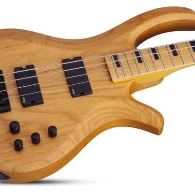 Schecter Riot-4 Session Bass, Aged Natural Satin image 13