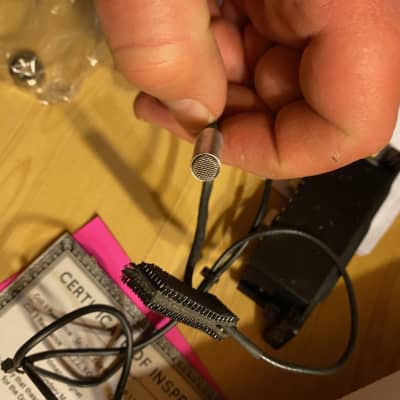 K&K Trinity Preamp + Helix Pickup Tonabnehmer + Solo Silver Bullet Mic Microphon image 8