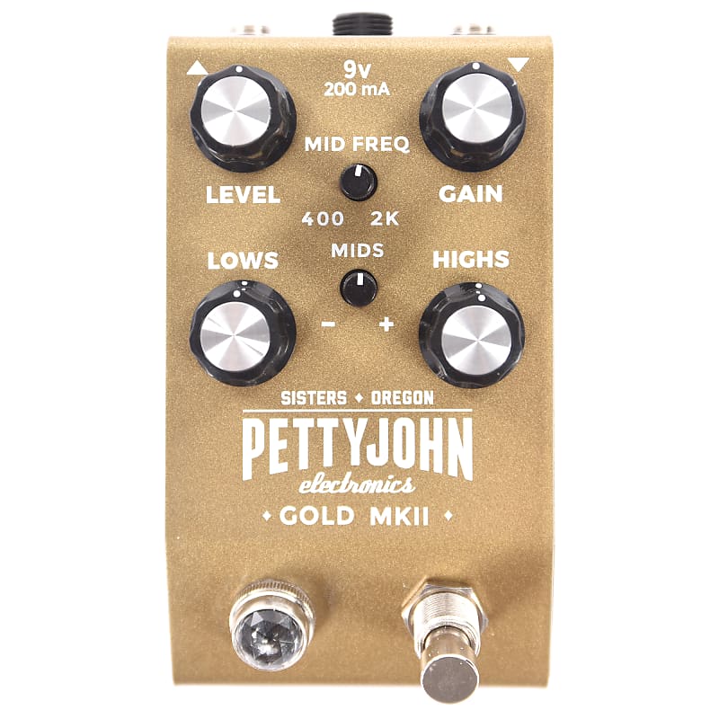 Pettyjohn Electronics Gold Overdrive Mk II image 1