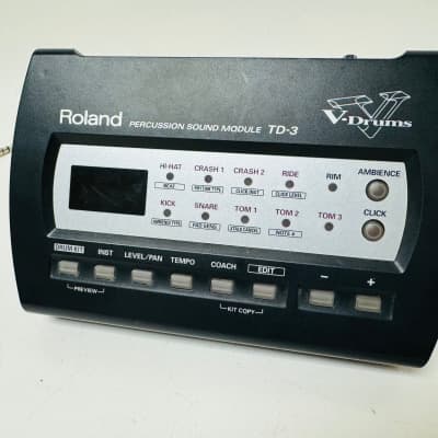 Roland TD-3 V-Drums Module Brain Cables Power image 3