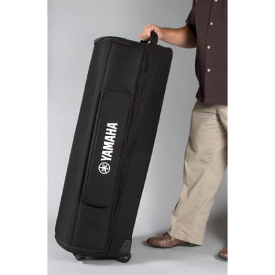 Yamaha YBSP400i Travel Bag Case w Wheels Gig Bag for StagePas 400i System image 3