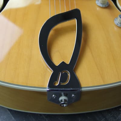 DeArmond X155 1999 Blonde Jazz Guitar with case! image 7