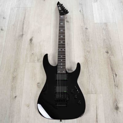 ESP LTD KH-602 Kirk Hammett Signature Guitar, Macassar Ebony Fretboard, Black image 3