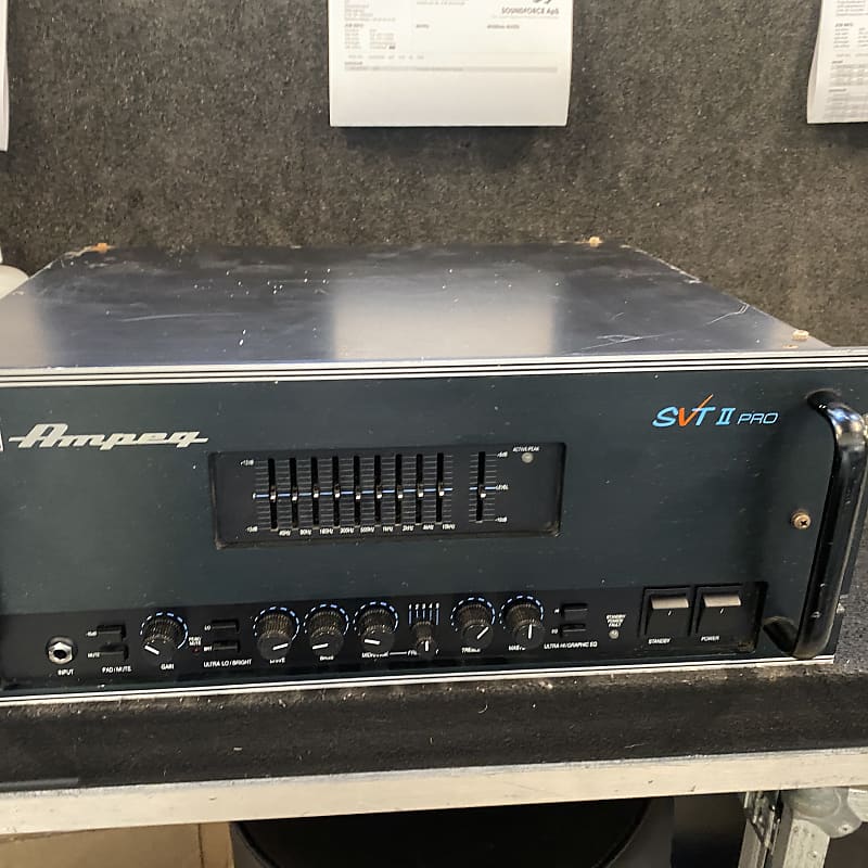 Ampeg SVT-II Pro 300-Watt Rackmount Bass Amp Head | Reverb