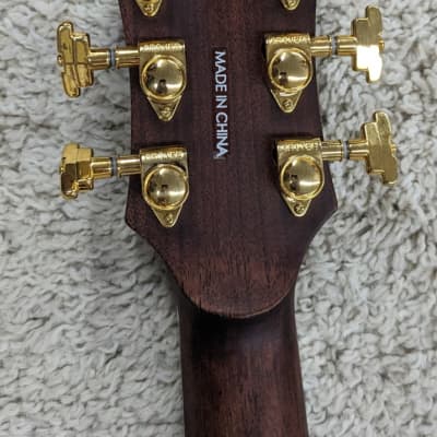 D'Angelico Excel Gramercy XT Acoustic Electric, Walnut Stain DAEG200XTWALGP image 6