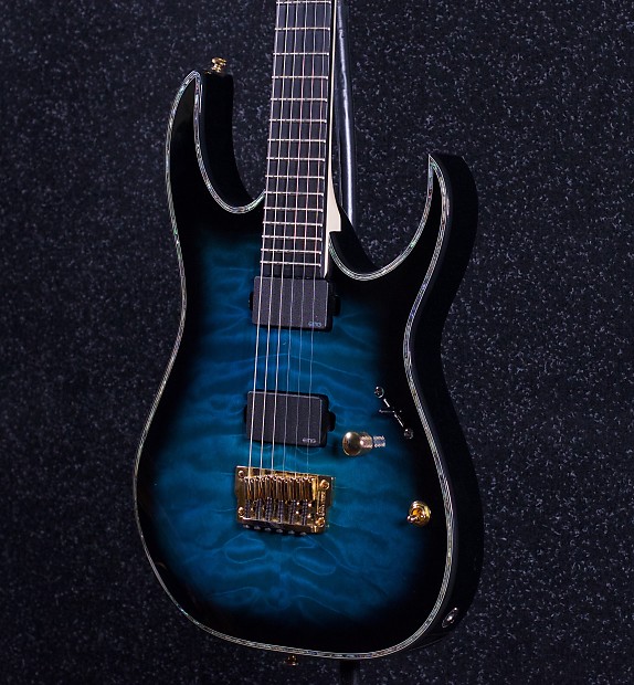 Ibanez RGIX20FEQM 最終値下げ Ibanez RGIX20FEQM-SBS Iron Label Electric Guitar -New Old Stock