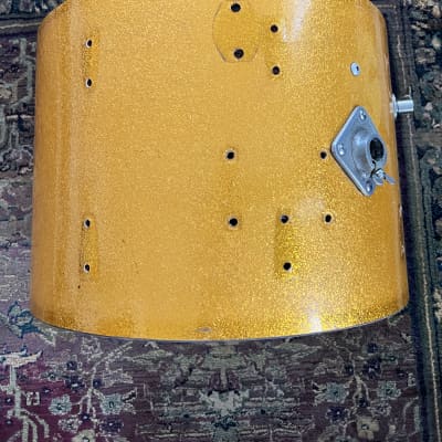 Ludwig 60’s Gold sparkle 20” Bass Drum Shell image 5