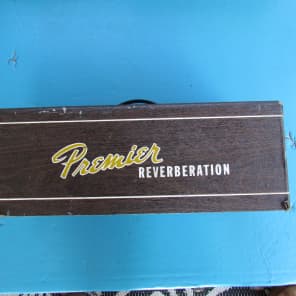 Premier 90 Reverberation Unit Premier Tube Reverb Unit With Footswitch Needs Repair Still Cool image 1