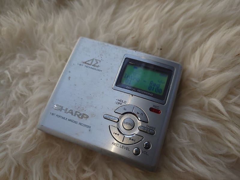 READ DESC! Sharp MD Player MD DR7 Main Unit Walkman Recorder mdlp