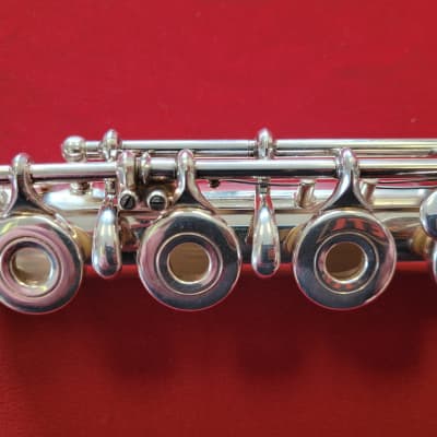 Selmer USA Intermediate Flute Sterling Silver Head joint and Body image 5